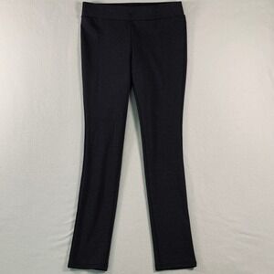 White House Black Market Women's Pull On Ponte Legging Pants Dark Gray Small